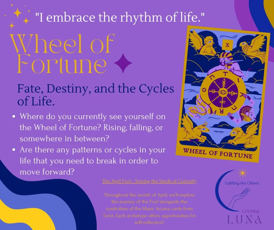 Wheel of Fortune tarot card