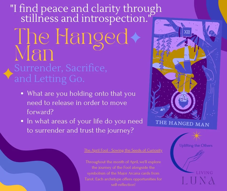 The Hanged Man tarot card