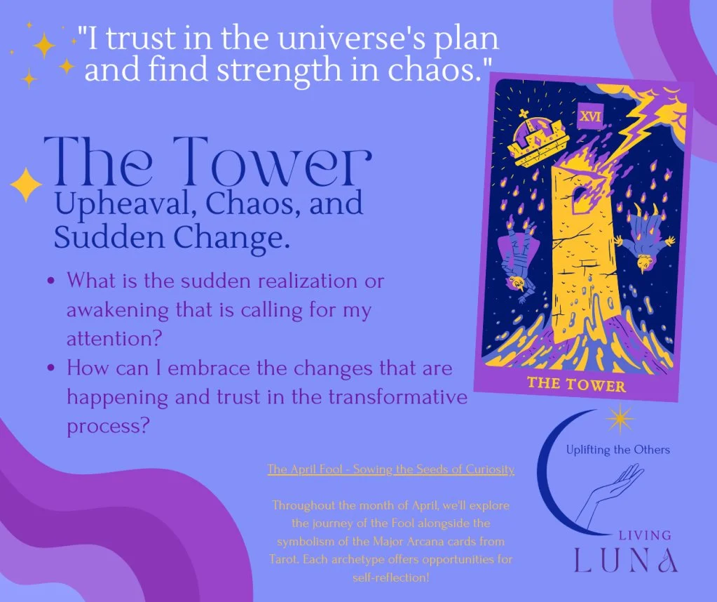 The Tower tarot card