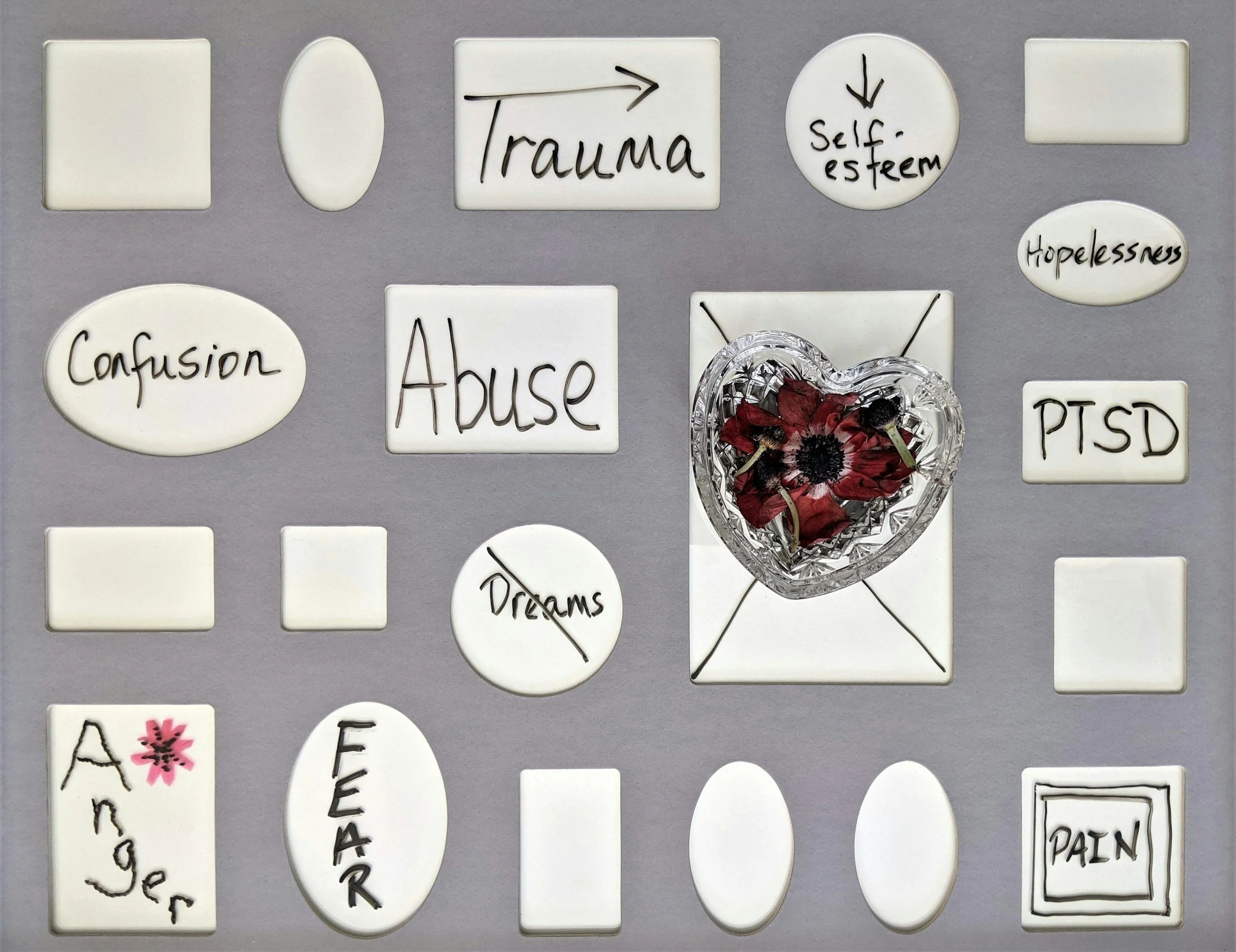 Trauma comes in many forms. Signs we’ve experienced trauma may include nightmares, low self-esteem, hopelessness, pain, confusion, anger issues, fear, trigger responses, and PTSD.
