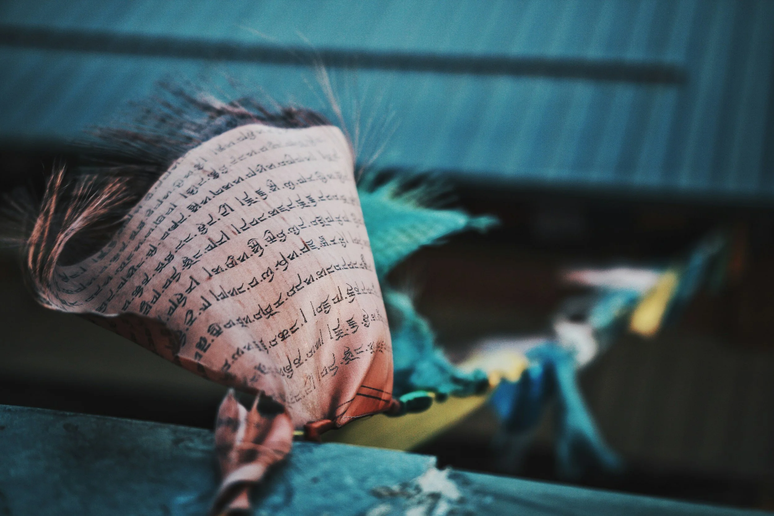 Clothes on a clothesline