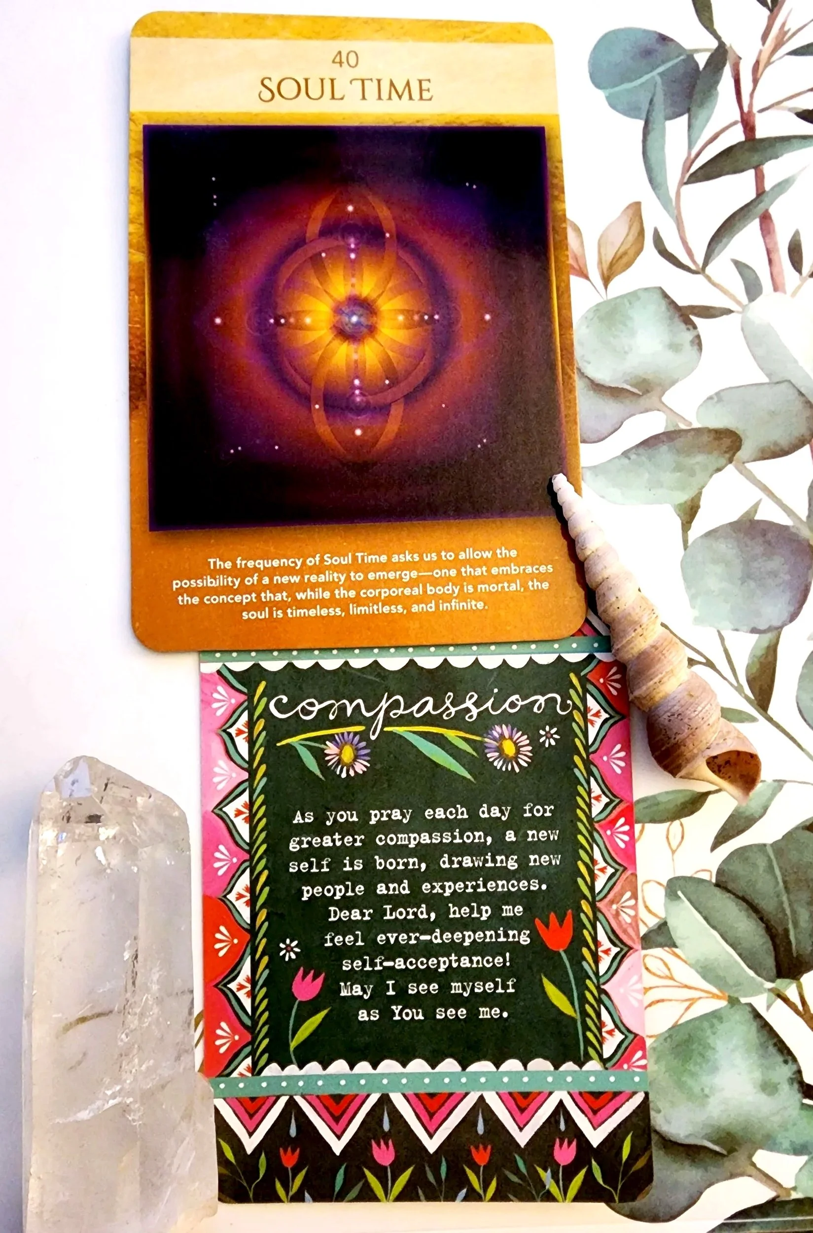 Soul Time oracle card