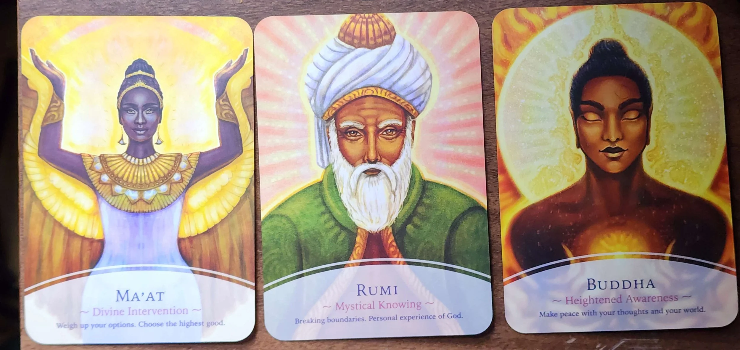 Card pull for the Monday Vibe Check