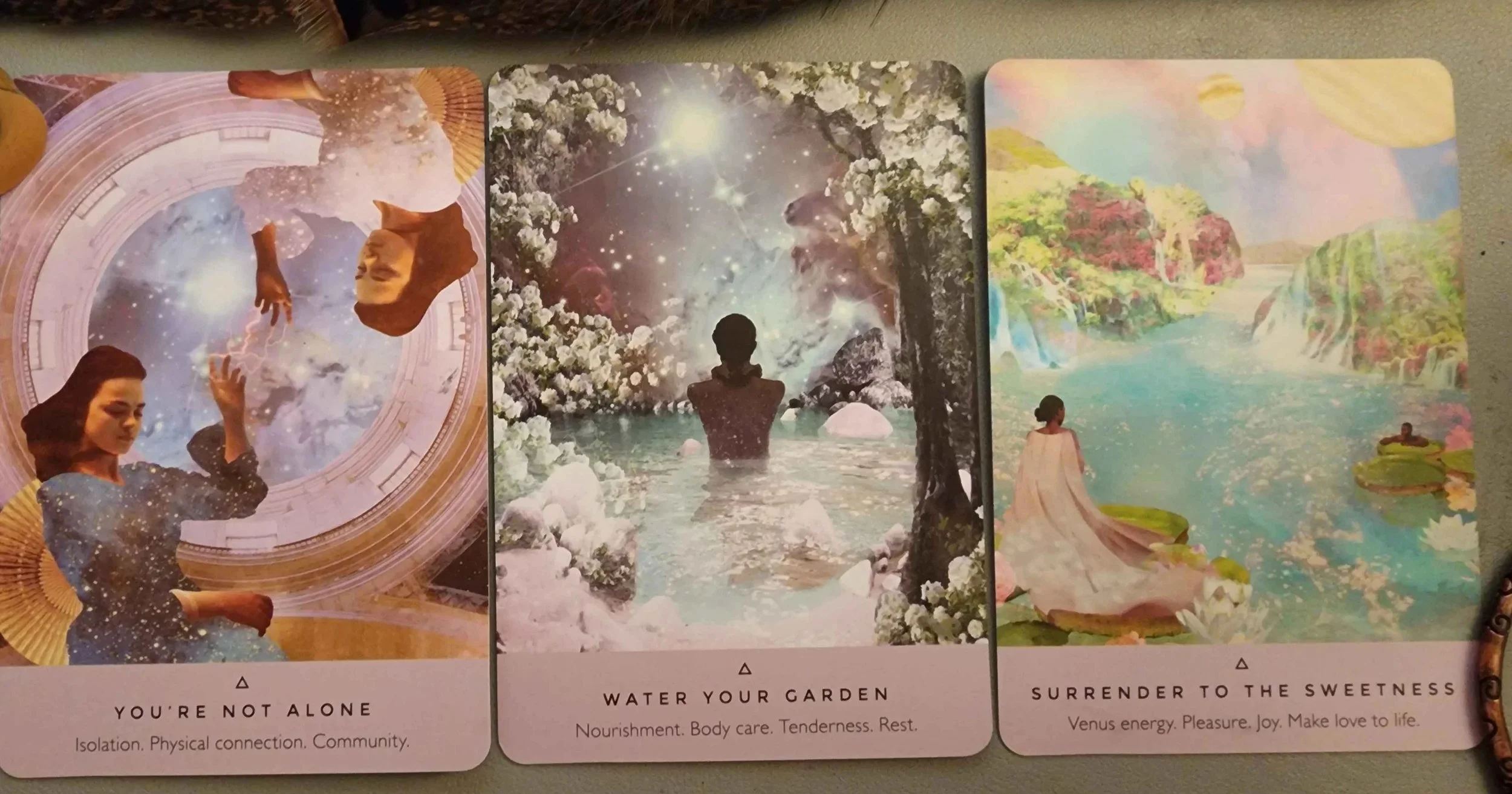Card pull for the New Moon in Libra